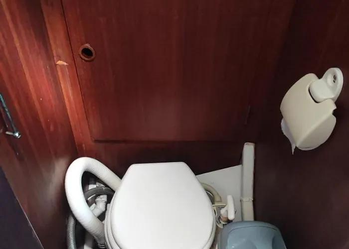 Botel Sailboat Land And Sea, Vegetated *